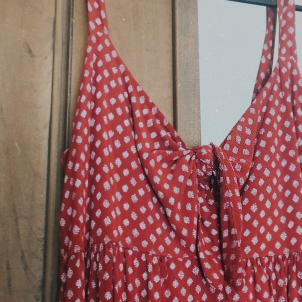 Red Midi Dress